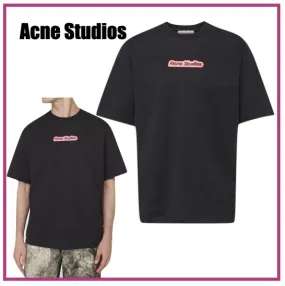 Acne Studios  |Unisex Street Style Plain Logo Designers T-Shirts