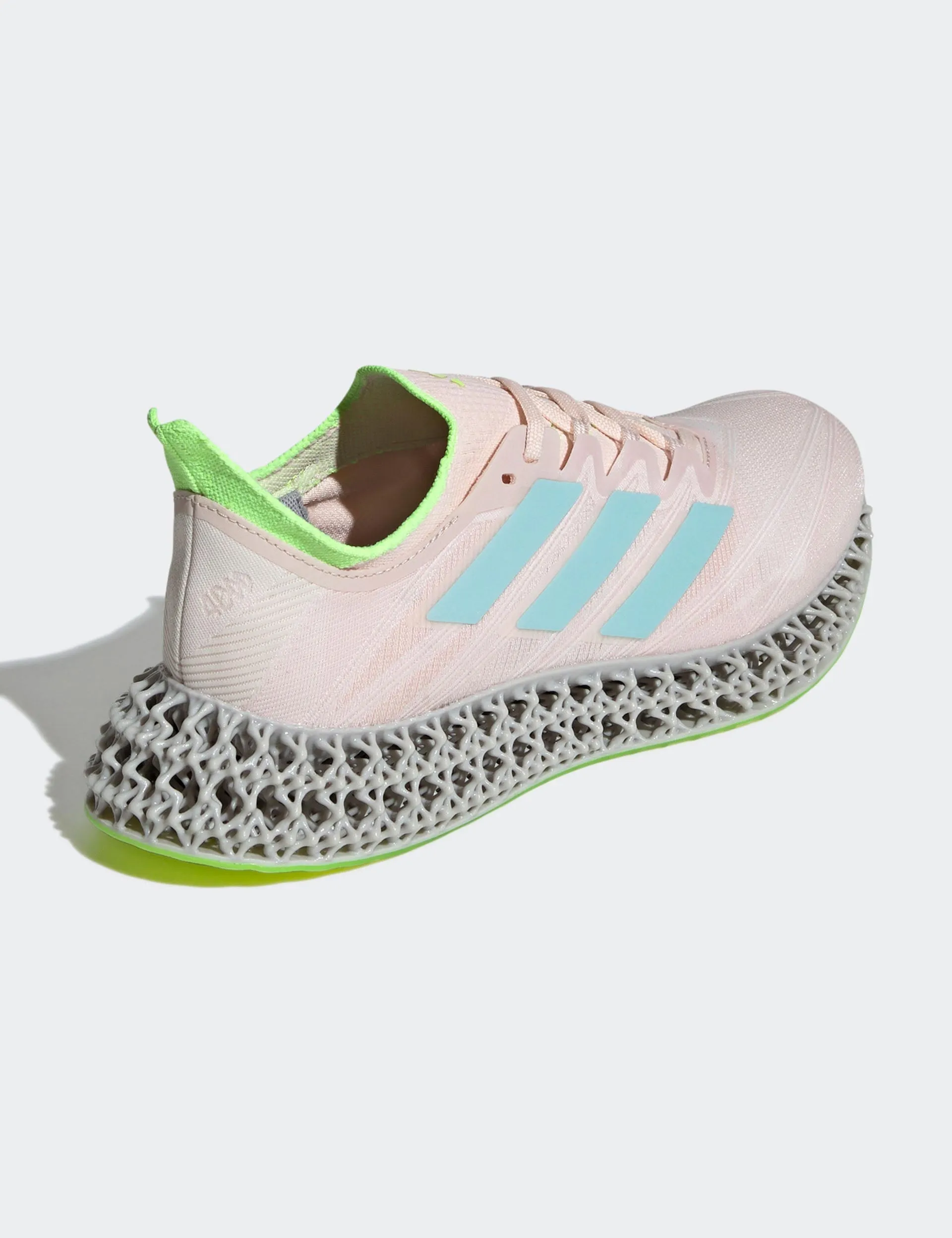 adidas 4DFWD 4 Running Shoes - Wonder Quartz/Flash Aqua/Lucid Lemon
