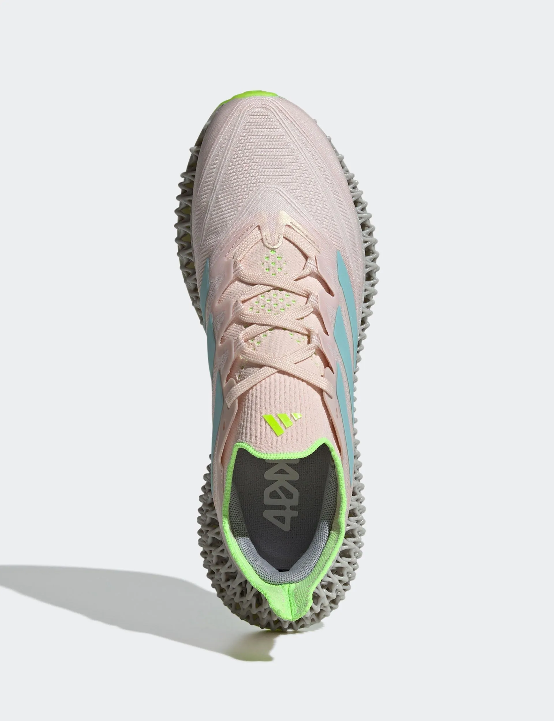 adidas 4DFWD 4 Running Shoes - Wonder Quartz/Flash Aqua/Lucid Lemon