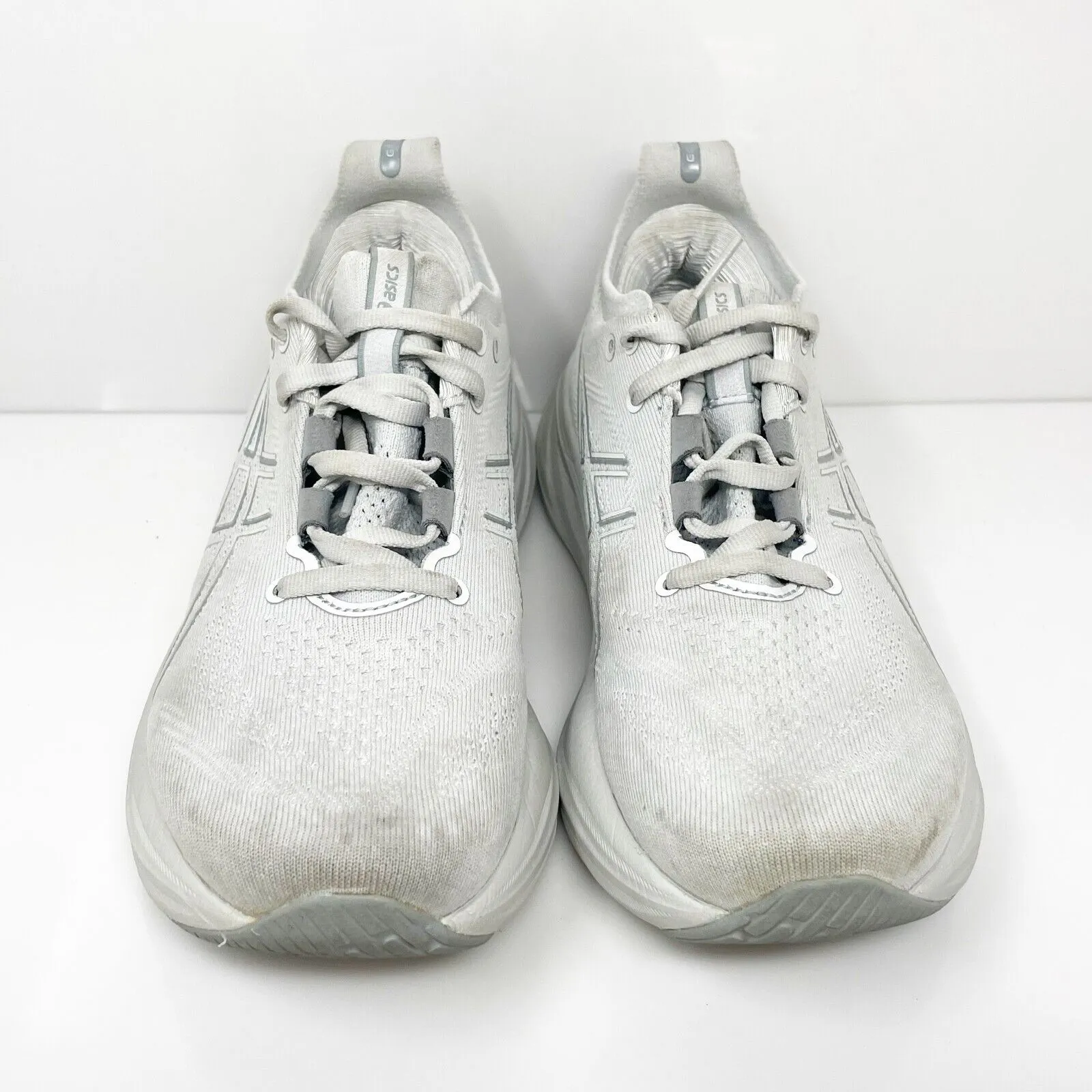 Asics Womens Gel Nimbus 26 1012B601 Gray Running Shoes Sneakers Size 6.5