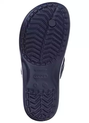 Blue Crocband Flip Flops by Crocs | Look Again
