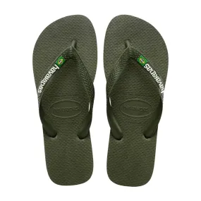 Brasil Logo Flip Flops