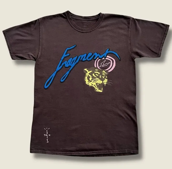 Cactus Jack  |Crew Neck Unisex Street Style Cotton Logo Crew Neck T-Shirts