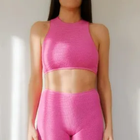 CALAMOON Shorts Bougainvillea Pink
