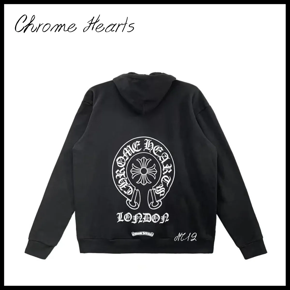 CHROME HEARTS  |Unisex Street Style Hoodies