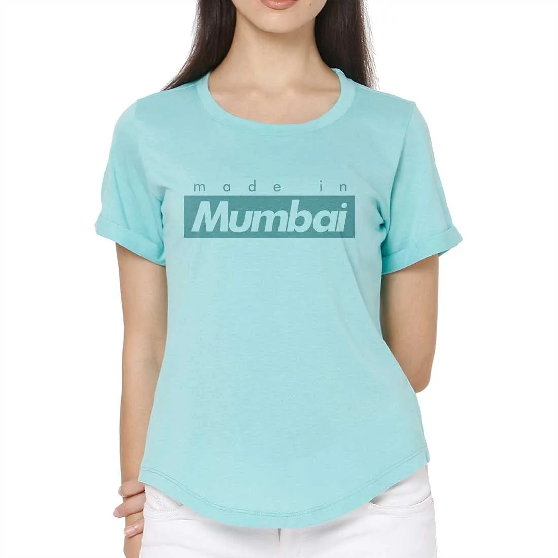 Cool T Shirts For Women Mumbai City Tees - Made In Mumbai