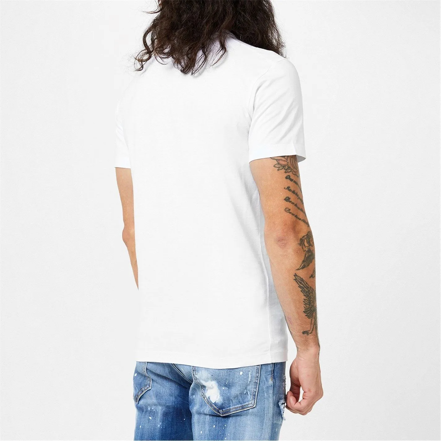 D SQUARED2  |Cotton Short Sleeves Bridal Logo Luxury Outlet T-Shirts