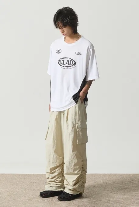DIMITRI BLACK  |Street Style U-Neck Cotton Short Sleeves T-Shirts