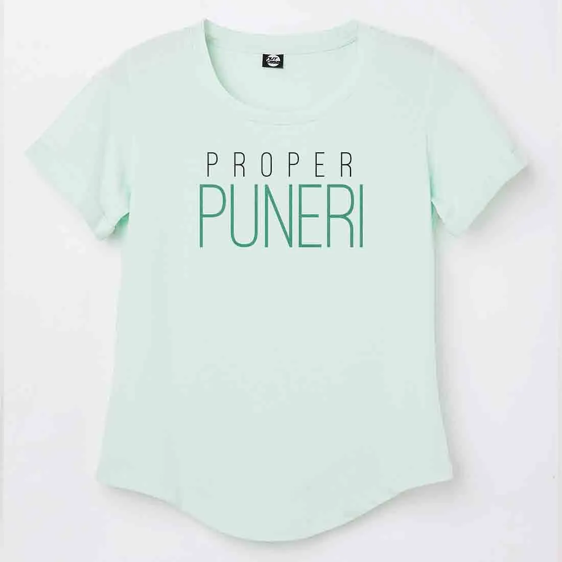 Gym T Shirts For Women Pune City Tees - Proper Puneri