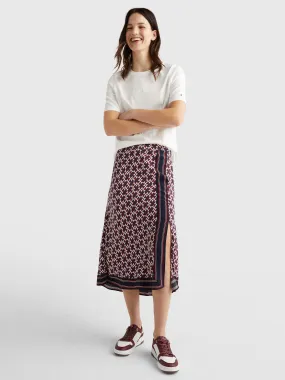 High Shine Embroidery Organic Cotton T-Shirt | T-Shirts | Tommy Hilfiger