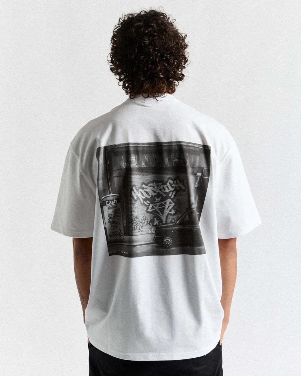 HOODRICH  |Street Style Cotton Short Sleeves Oversized Logo T-Shirts