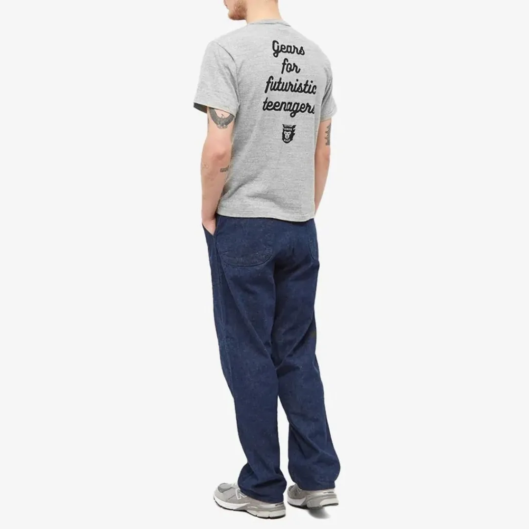 HUMAN MADE  |Crew Neck Plain Cotton Short Sleeves Logo Crew Neck T-Shirts