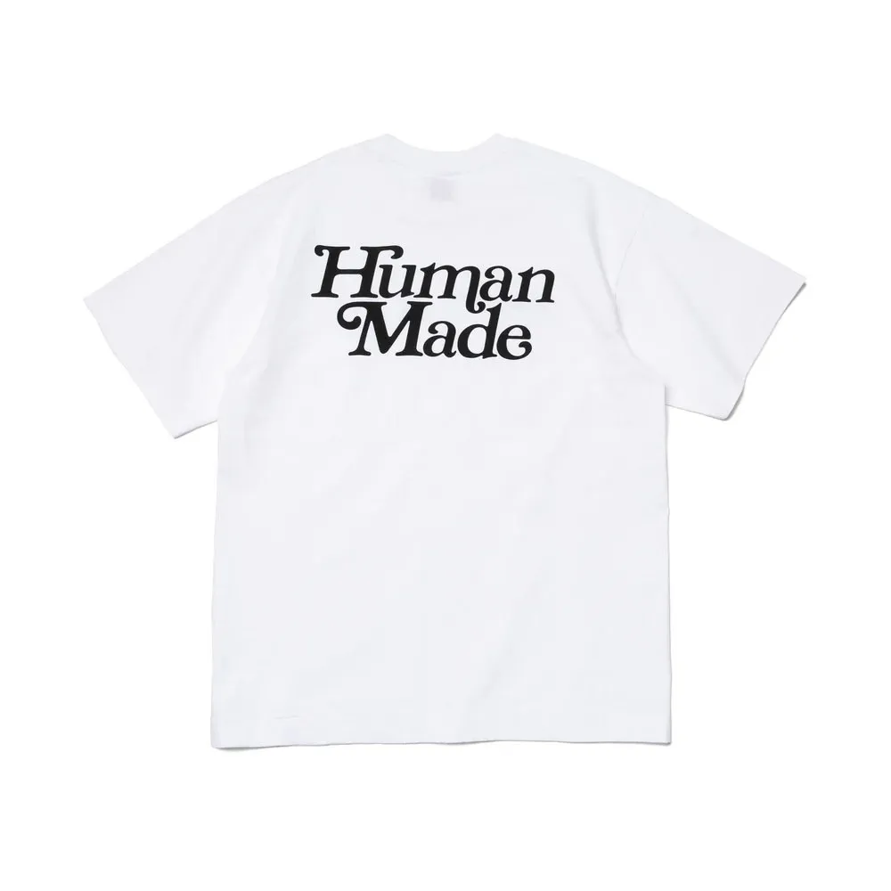 HUMAN MADE  |Unisex Street Style Collaboration Logo T-Shirts