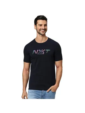 KILLER Men Navy Printed T-Shirts
