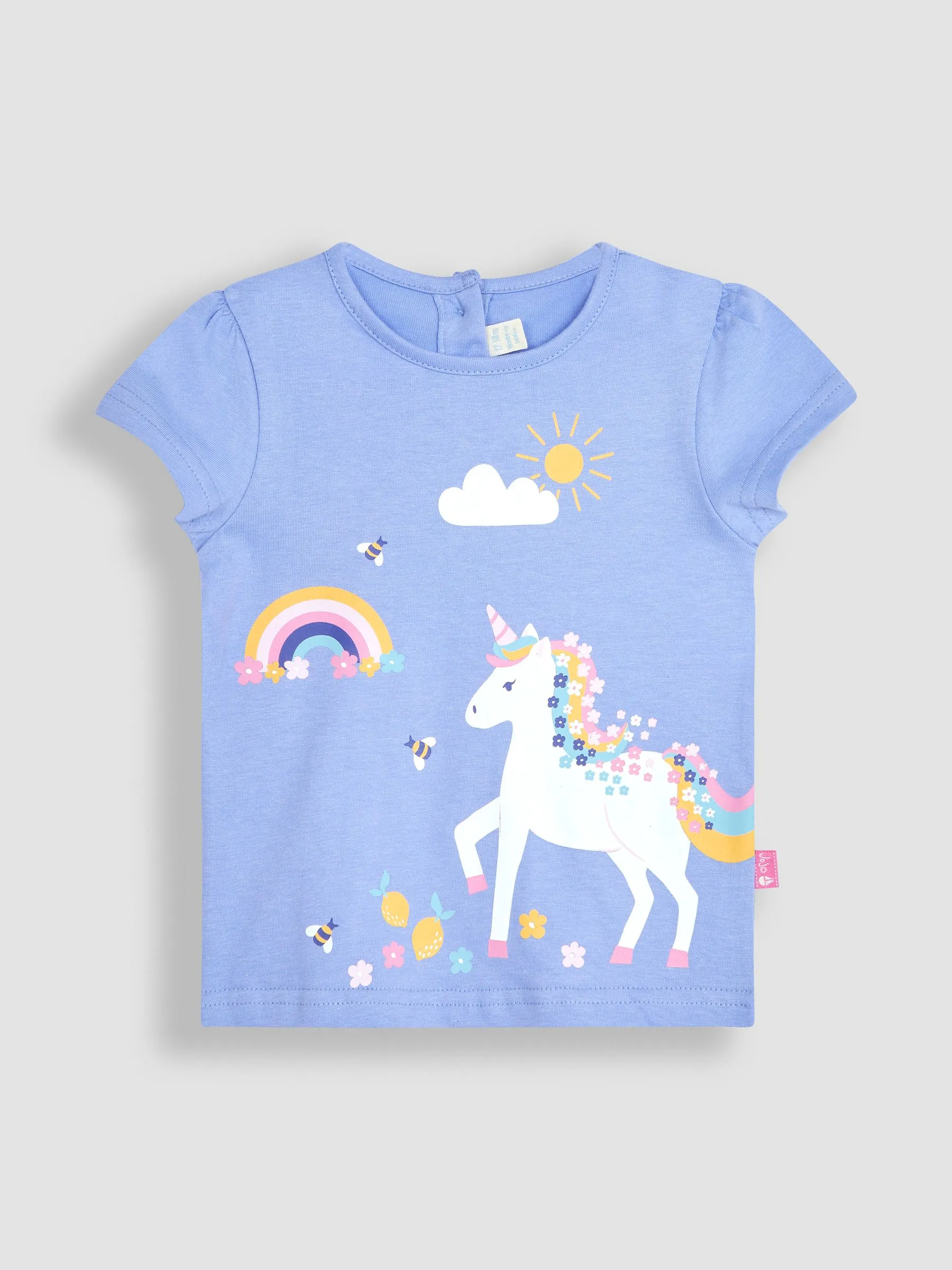 Lilac Purple Unicorn & Pink 2-Pack T-Shirts