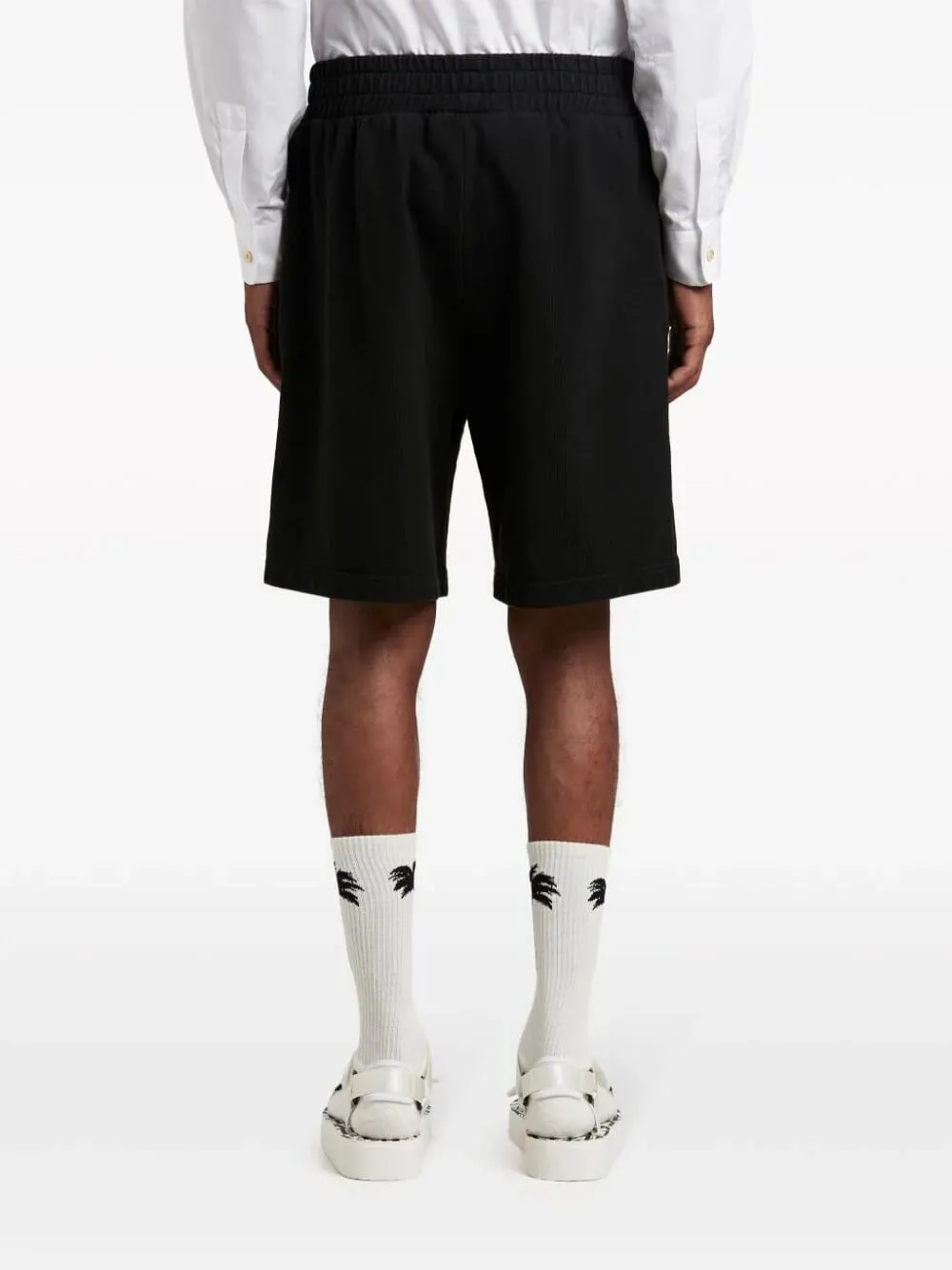 Logo Print Track Shorts