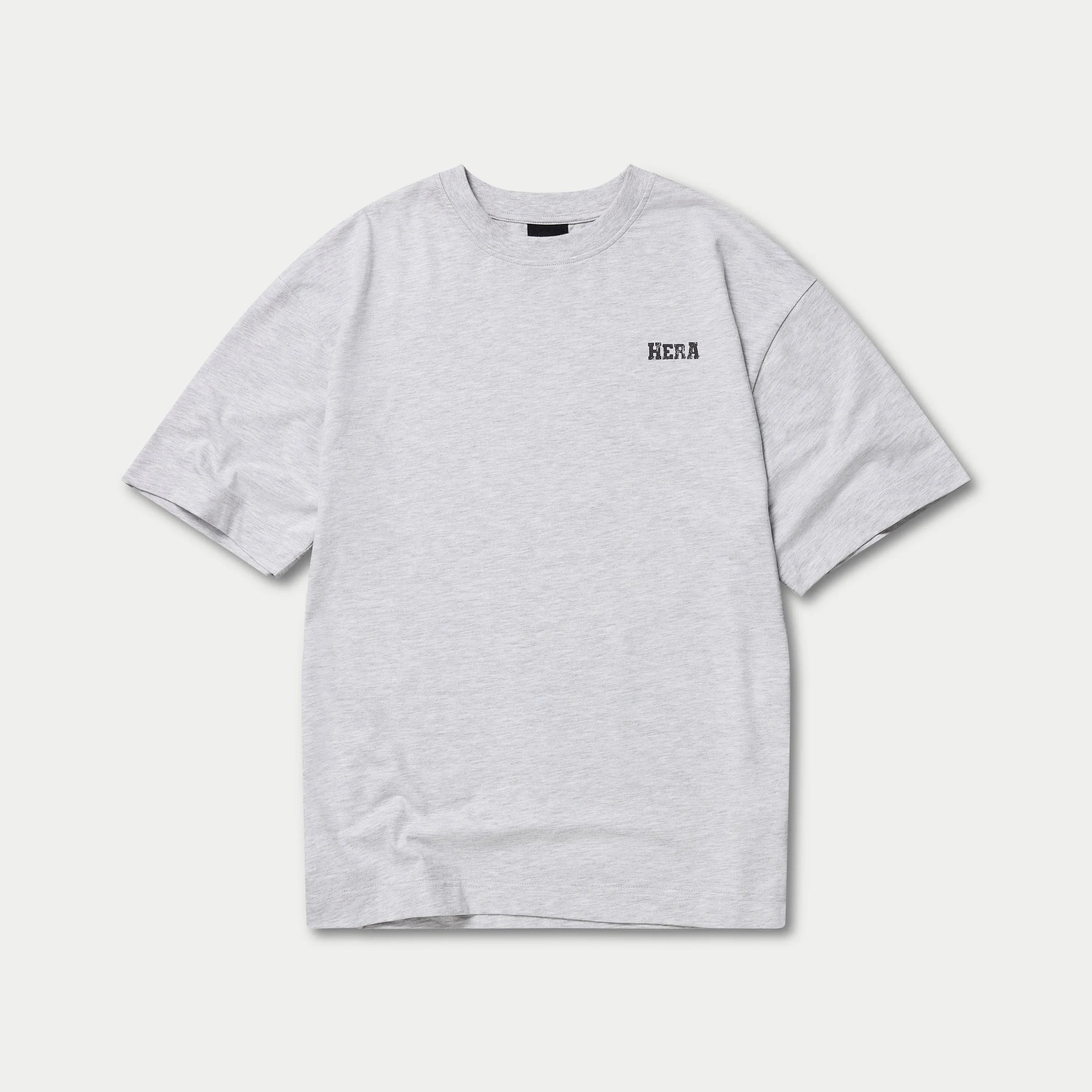 Men's T-Shirts | Club Oversized T-shirt - Grey Marl | HERA Clothing