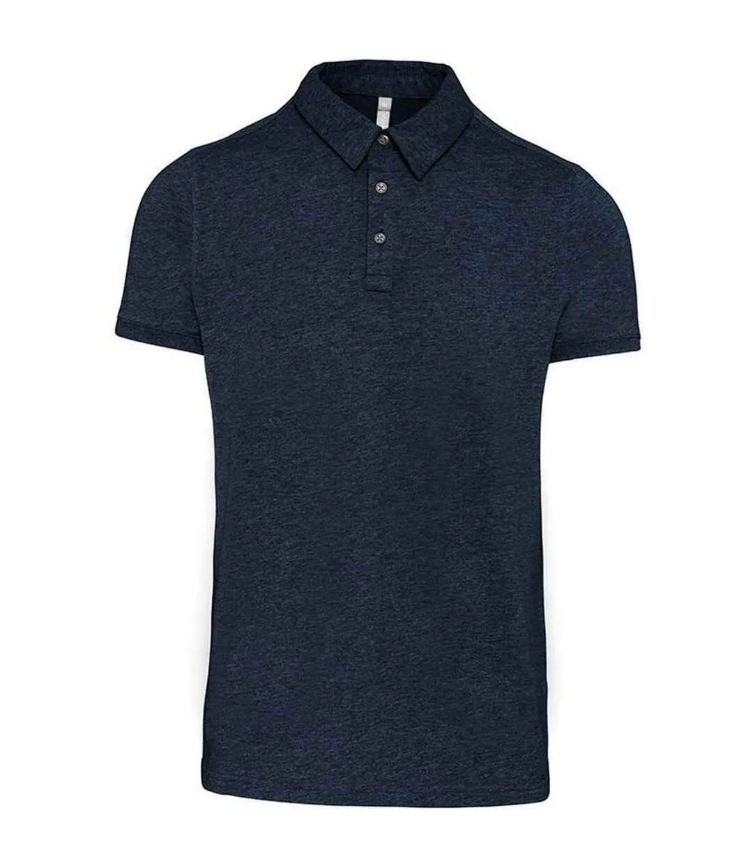 Mens jersey polo shirt navy Kariban