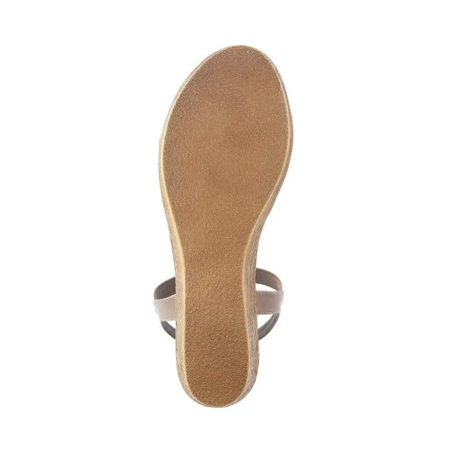 Mochi Women Grey Casual Sandals