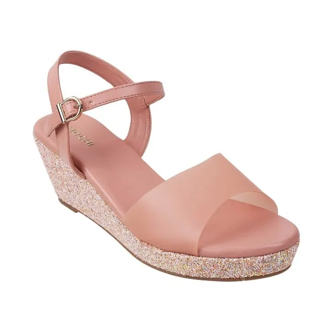 Mochi Women Peach Casual Sandals