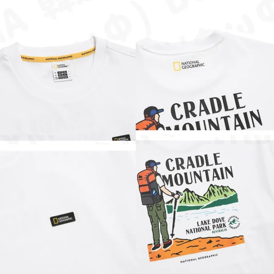 NATIONAL GEOGRAPHIC  |Unisex Street Style Logo T-Shirts