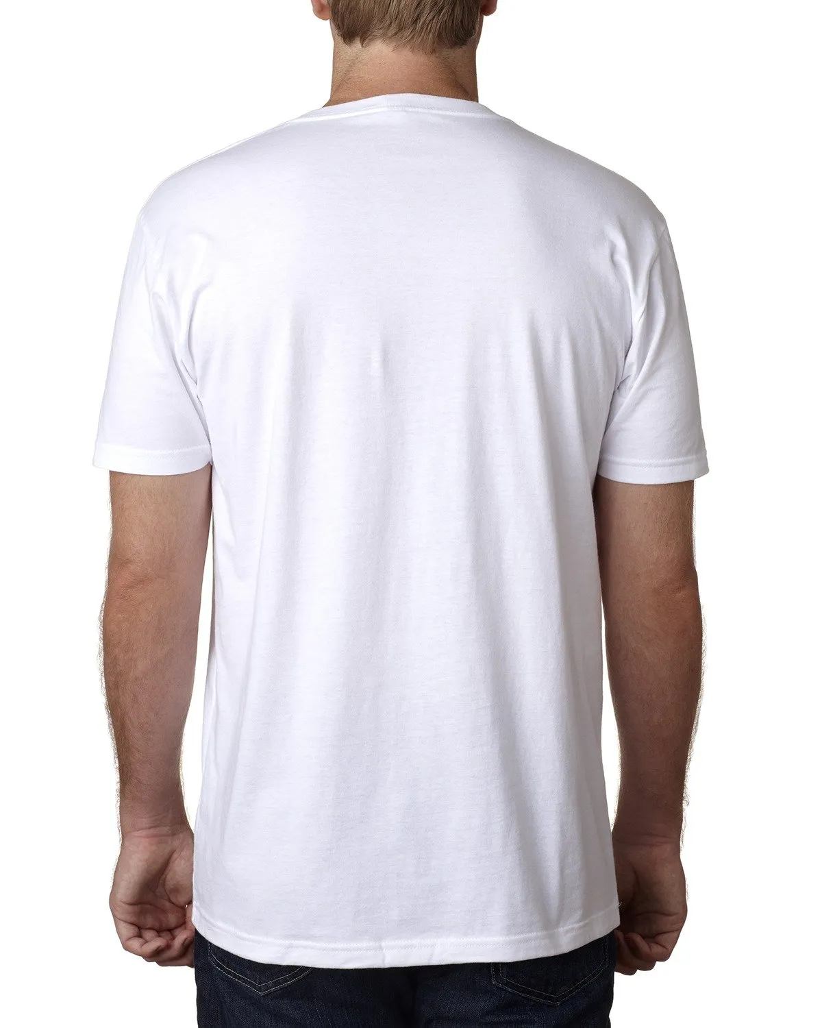 Next Level 3200 Fitted Short Sleeve V Neck T Shirts SKU: 3200