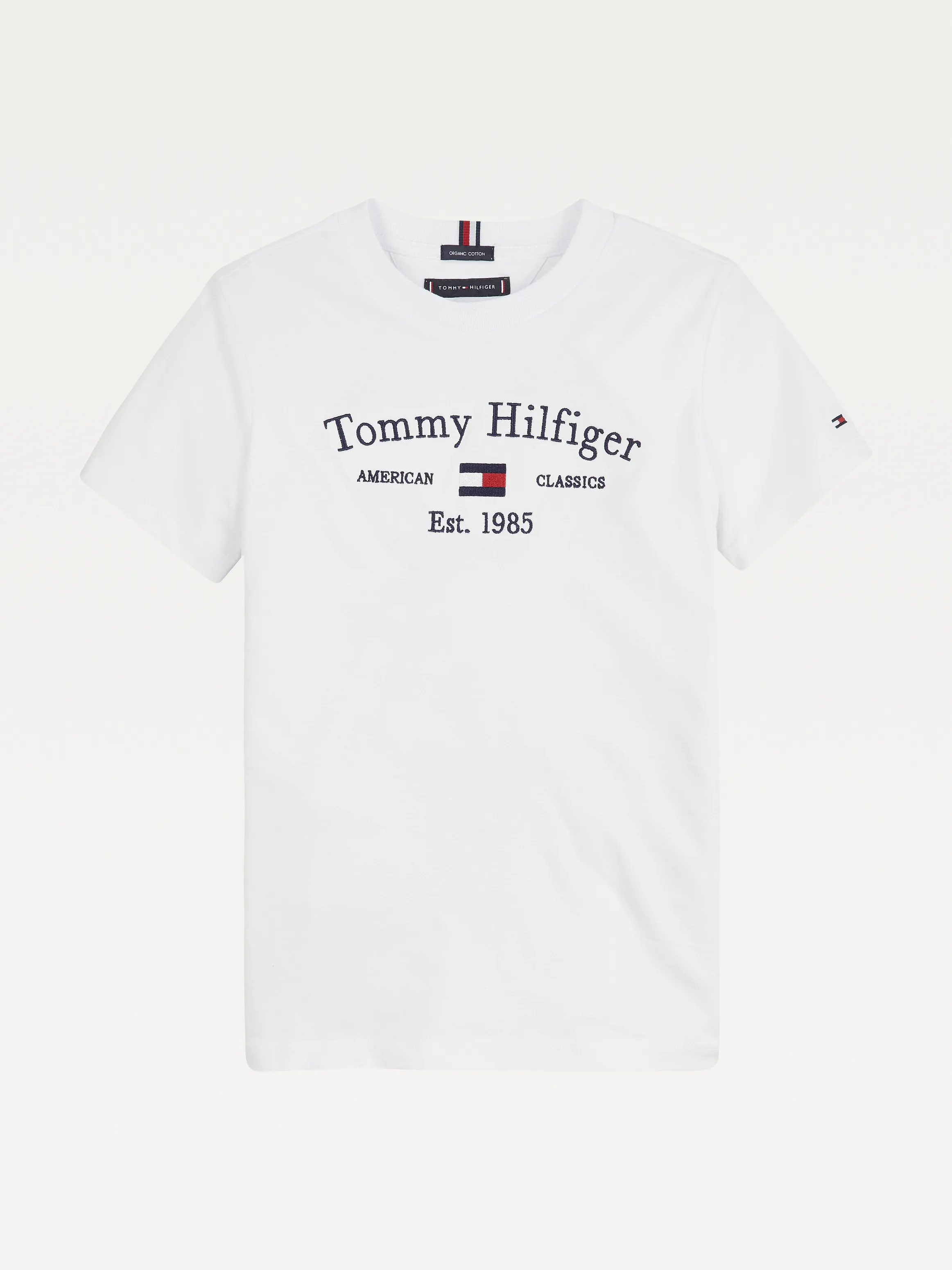 Organic Cotton Logo T-Shirt | T-shirts | Tommy Hilfiger