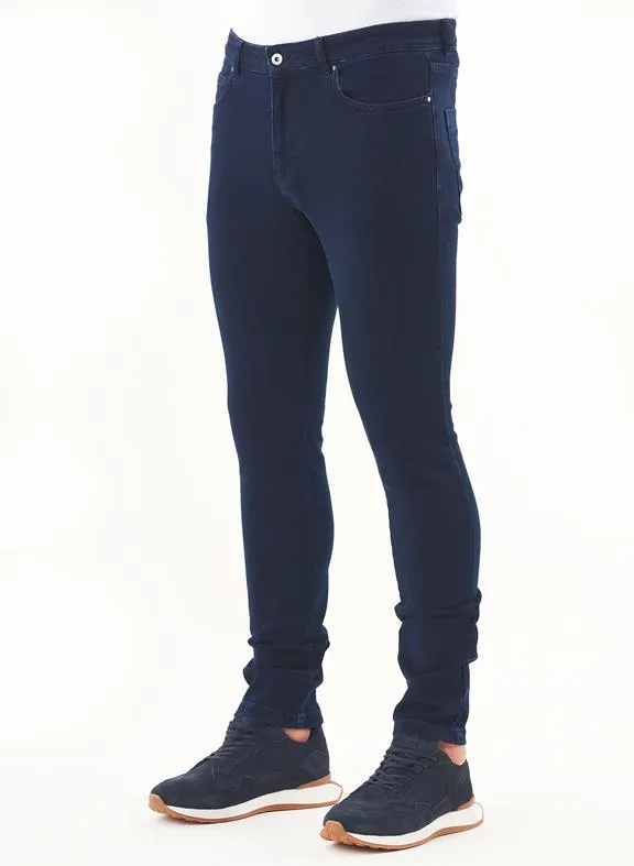 ORGANICATION Slim Jeans Dark Navy