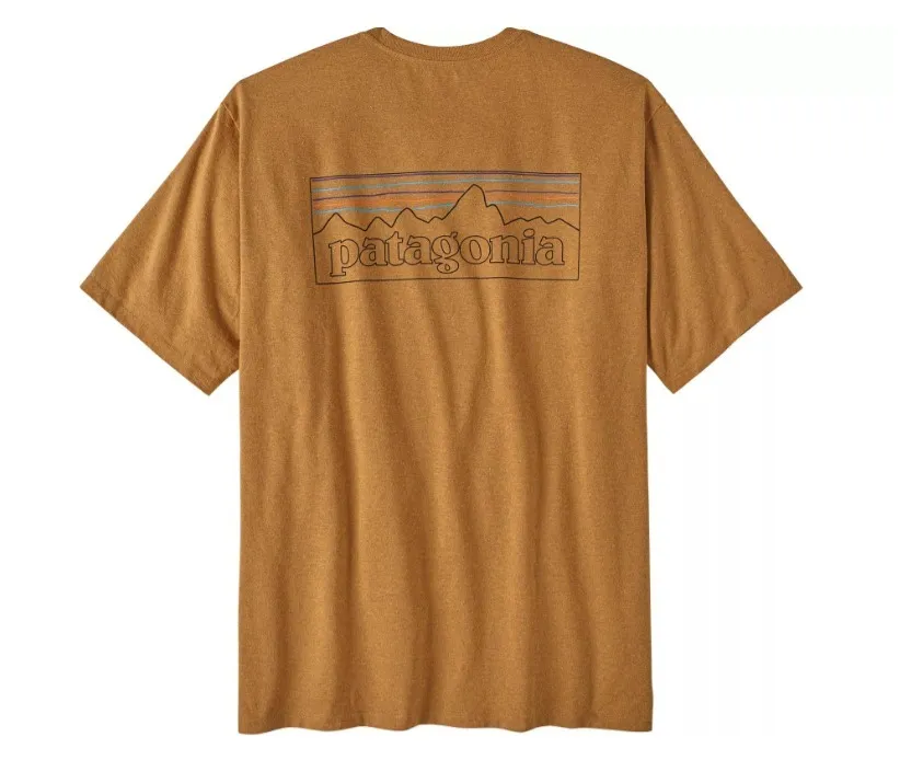 Patagonia  |Crew Neck Short Sleeves Logo Outdoor Crew Neck T-Shirts