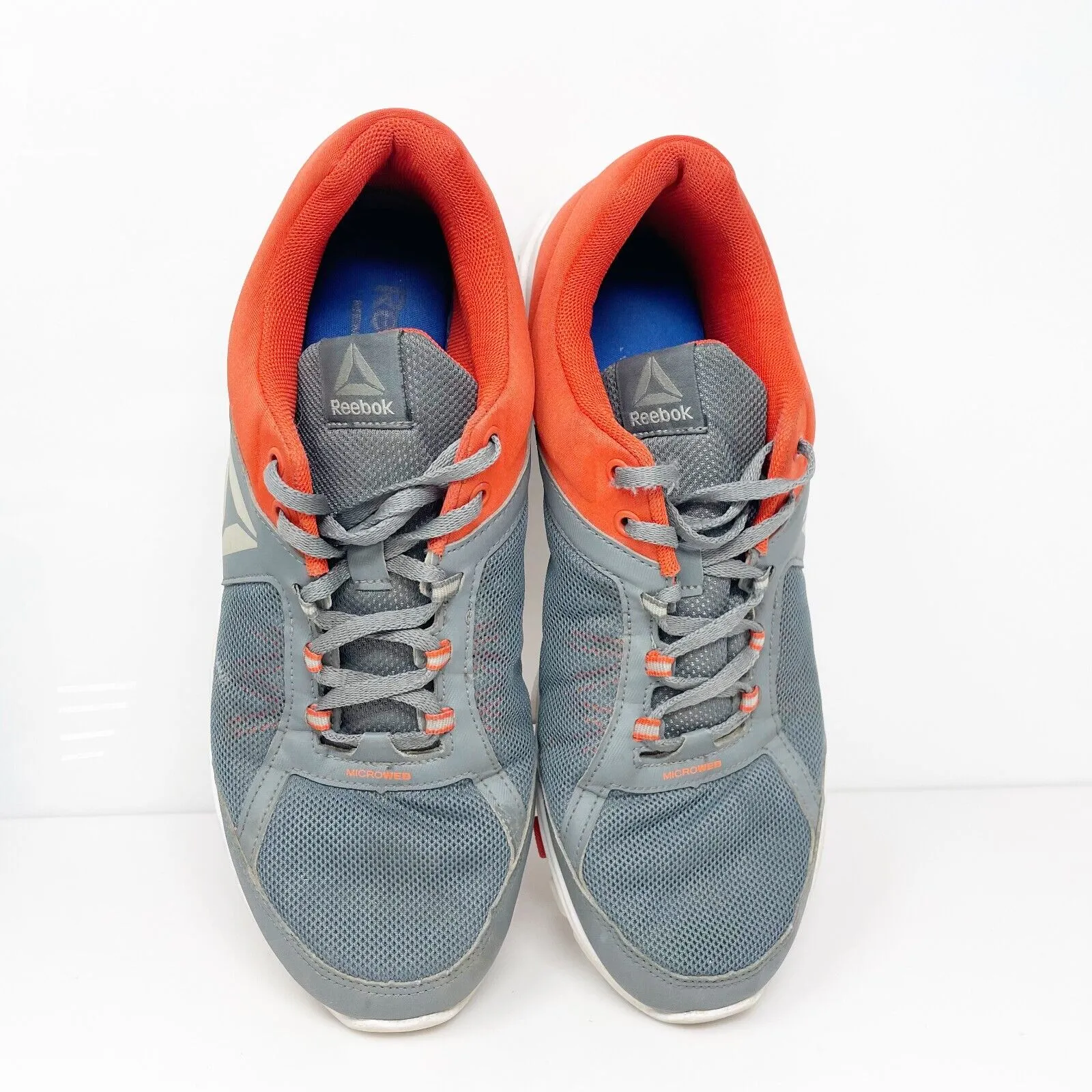 Reebok Mens Yourflex Train 9.0 Gray Running Shoes Sneakers Size 10.5