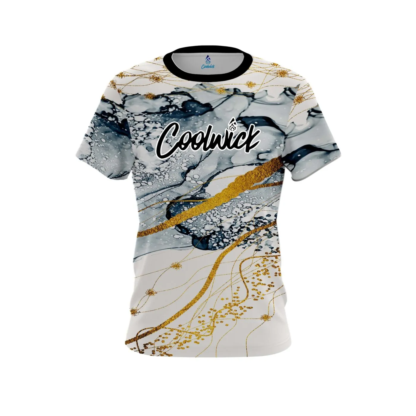 Signature Gold Granite CoolWick Bowling Jersey