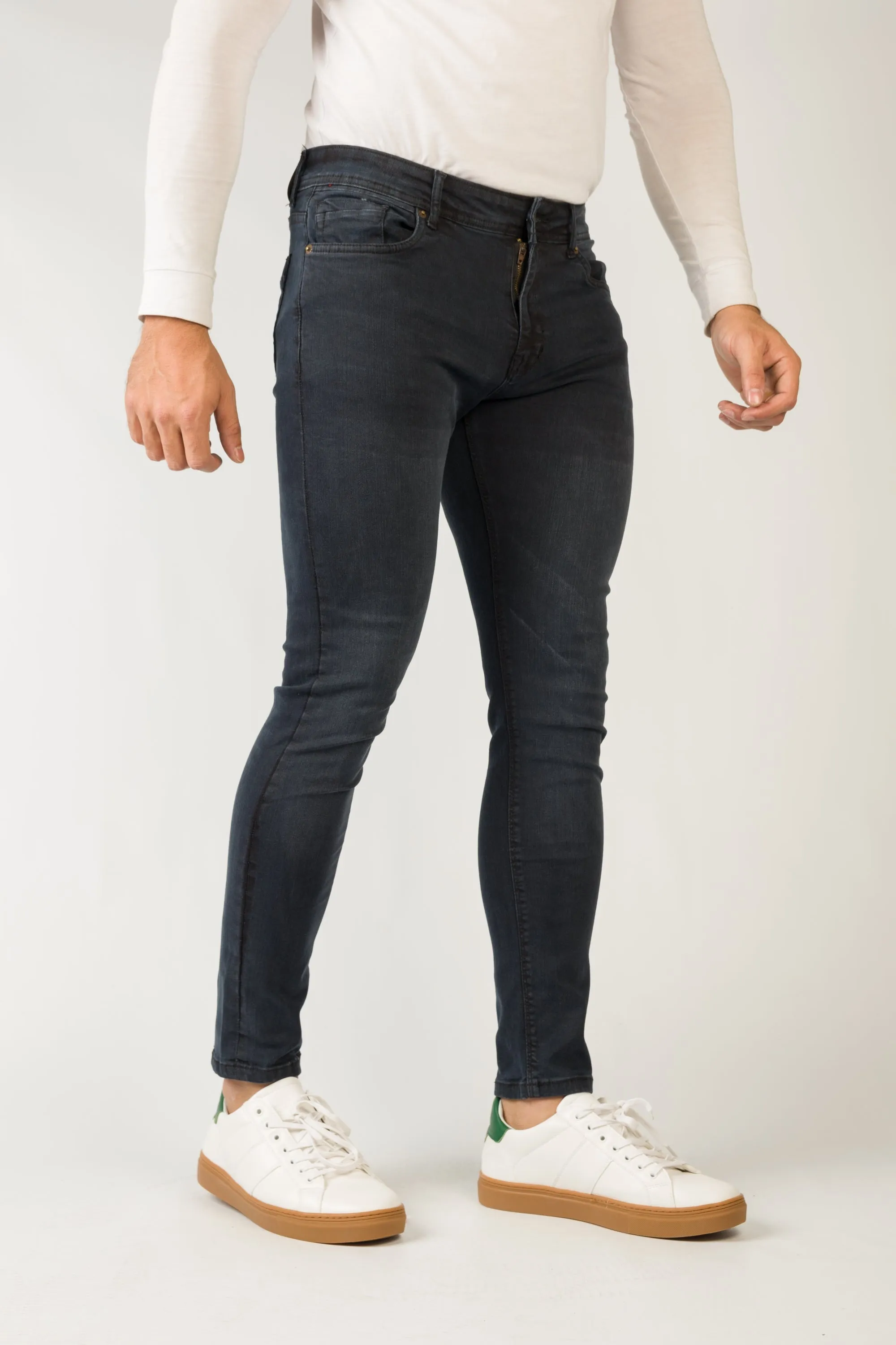 Skinny Fit Indigo Jeans