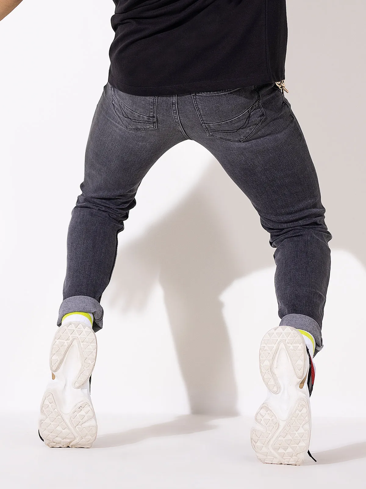 Slim Fit Ripped Jeans - FMBP20-008