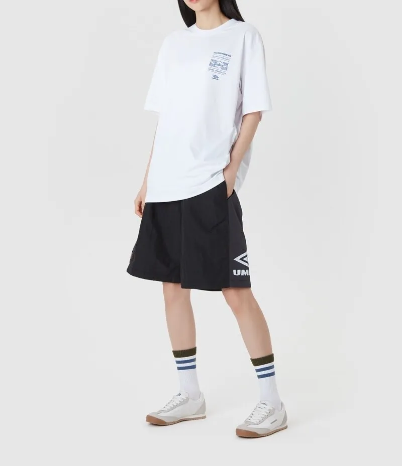 UMBRO  |Unisex Street Style U-Neck Short Sleeves Logo T-Shirts