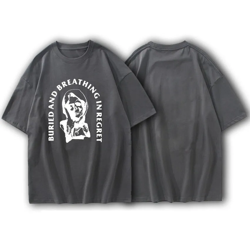 Unisex Casual Oversized Streetwear 100% Cotton Short Sleeve T-Shirts
